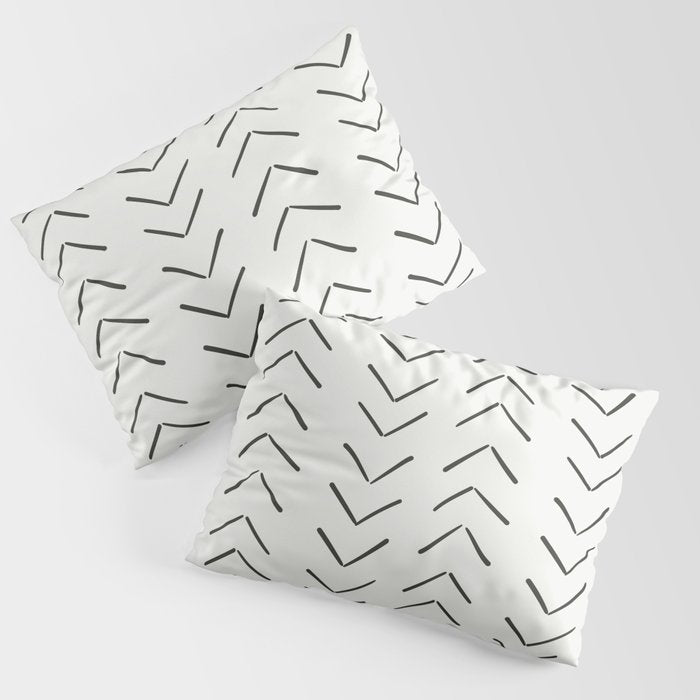 Boho Big Arrows in Cream Pillow Sham Gallery Image 3