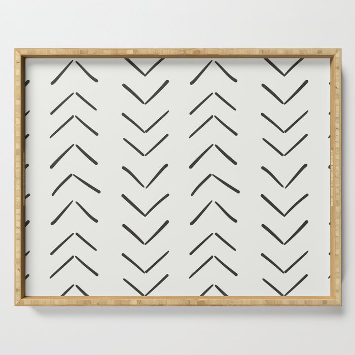 Boho Big Arrows in Cream Serving Tray Gallery Image 1