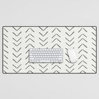 Boho Big Arrows in Cream Desk Mat Gallery Image 1