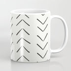 Boho Big Arrows in Cream Coffee Mug Gallery Image 1