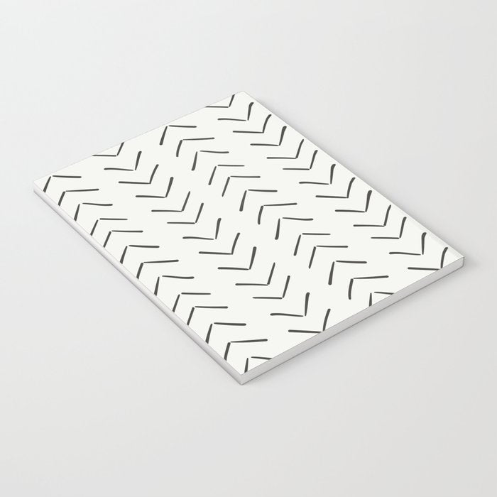 Boho Big Arrows in Cream Notebook Gallery Image 3