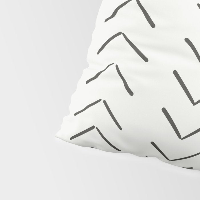 Boho Big Arrows in Cream Pillow Sham Gallery Image 4