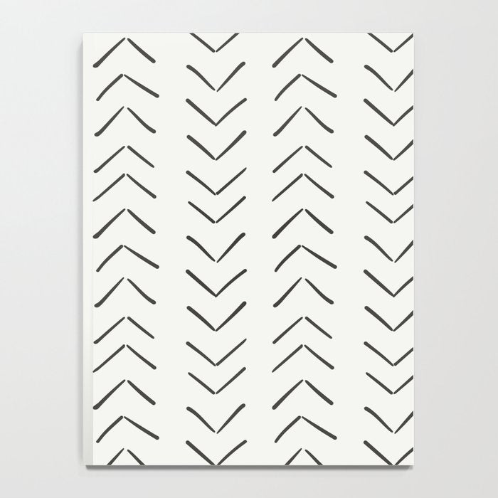 Boho Big Arrows in Cream Notebook Gallery Image 4