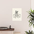 English Bulldog Lift Poster Gallery Image 2