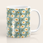Charming Daisies with Ladybug Coffee Mug Gallery Image 1