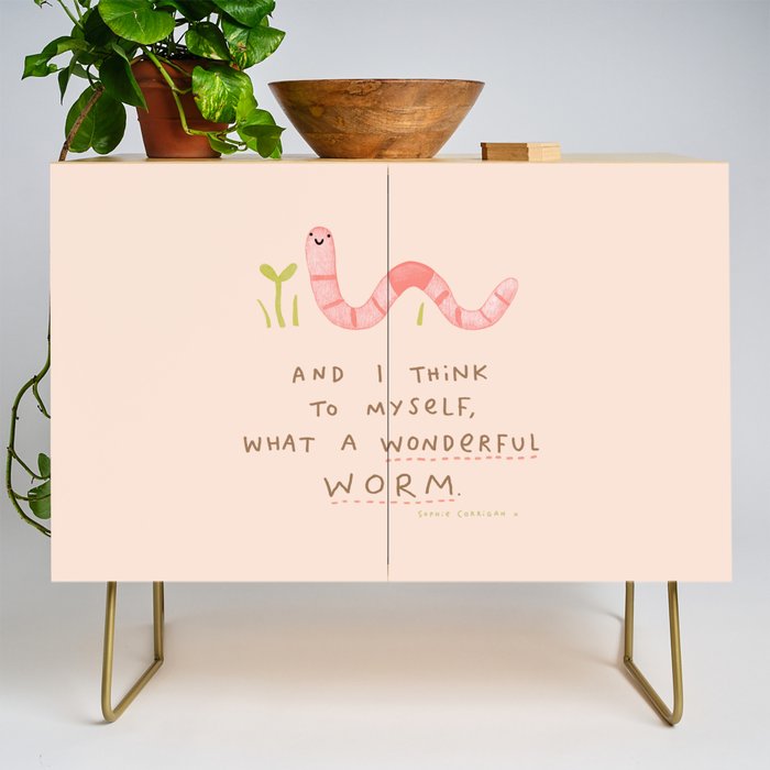Wonderful Worm Credenza Gallery Image 1