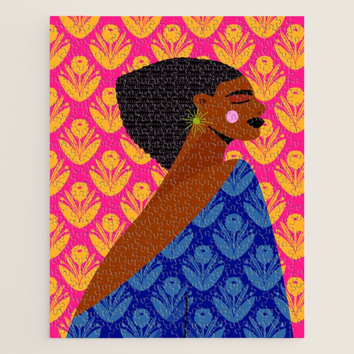 Retro Goddess Jigsaw Puzzle Gallery Image 1