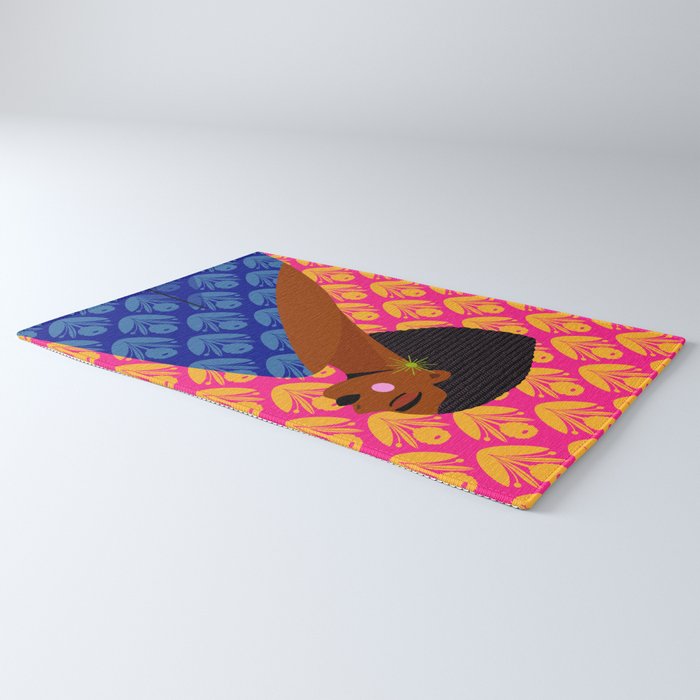 Retro Goddess Rug Gallery Image 3