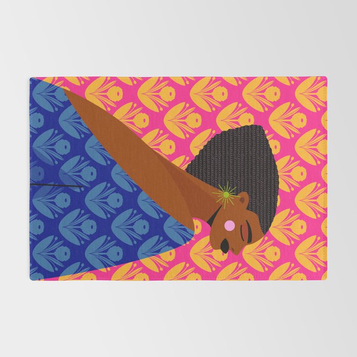Retro Goddess Rug Gallery Image 2