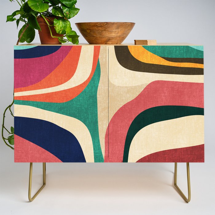 Impossible contour map Credenza Gallery Image 1