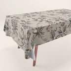 William Morris Woodland Nostalgia Beige Tablecloth Gallery Image 1