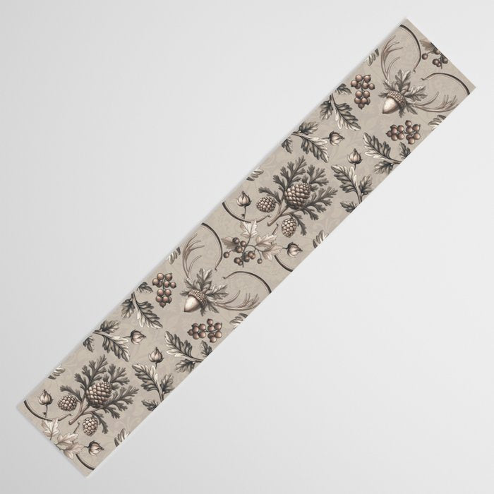 William Morris Woodland Nostalgia Beige Table Runner Gallery Image 3