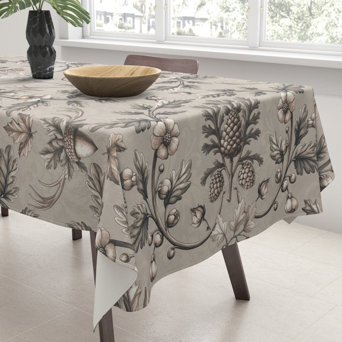 William Morris Woodland Nostalgia Beige Tablecloth Gallery Image 3