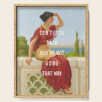 Don't Look Back You're Not Going That Way Serving Tray Gallery Image 1
