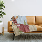 Don't Look Back You're Not Going That Way Throw Blanket Gallery Image 1