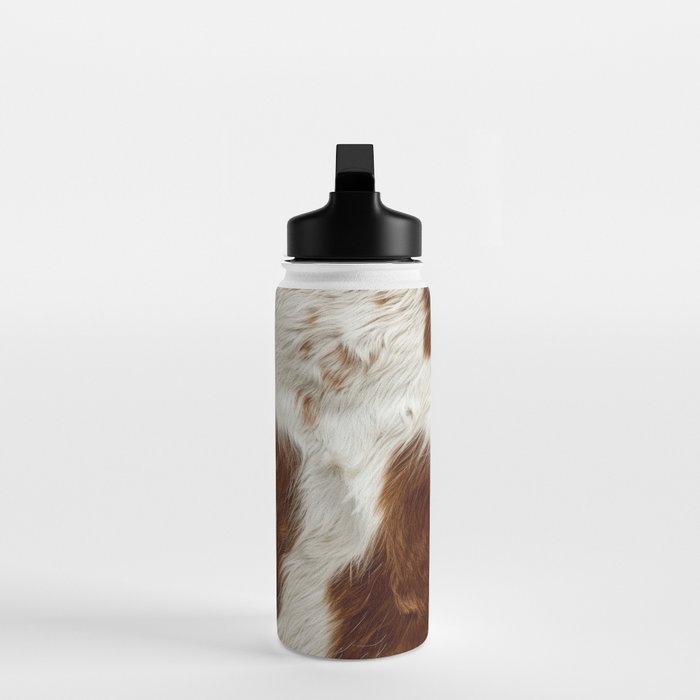 Faux Cowhide Animal Print Water Bottle Gallery Image 3