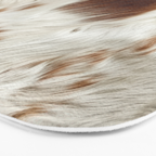 Faux Cowhide Animal Print Bath Mat Gallery Image 3