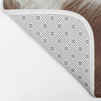 Faux Cowhide Animal Print Bath Mat Gallery Image 2