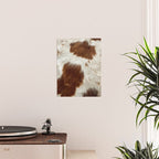 Faux Cowhide Animal Print Poster Gallery Image 2