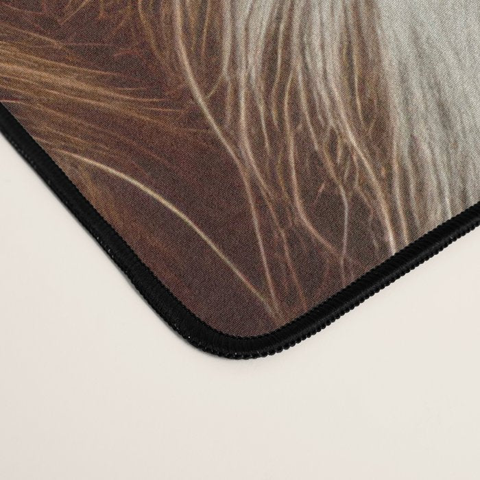 Faux Cowhide Animal Print Desk Mat Gallery Image 4