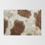 Faux Cowhide Animal Print Rug Gallery Image 2