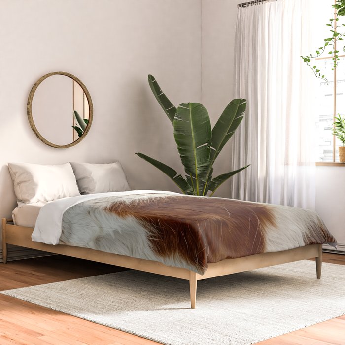 Faux Cowhide Animal Print Comforter Gallery Image 2