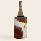 Faux Cowhide Animal Print Wine Chiller Gallery Image 1
