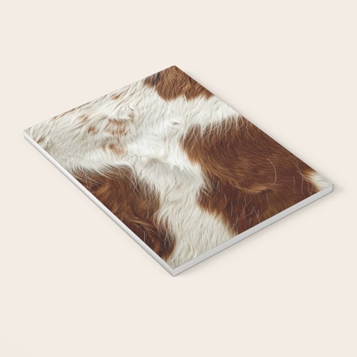 Faux Cowhide Animal Print Notebook Gallery Image 3