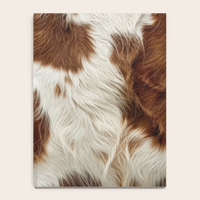 Faux Cowhide Animal Print Notebook Gallery Image 4