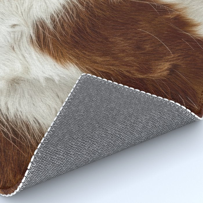 Faux Cowhide Animal Print Rug Gallery Image 4
