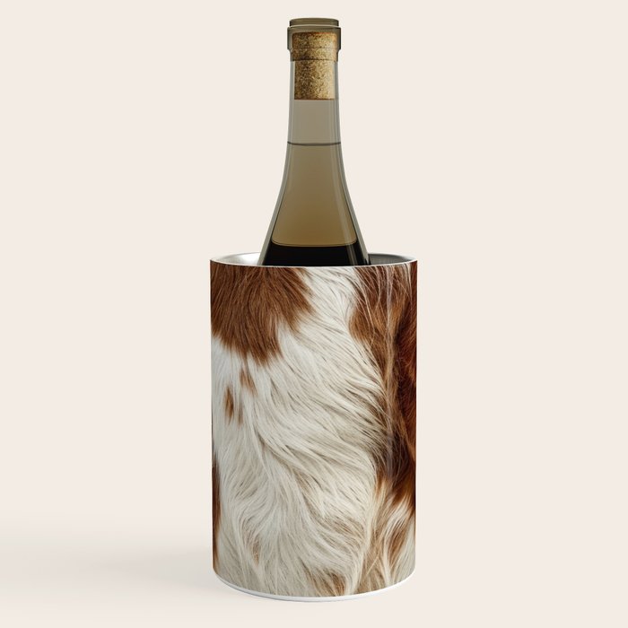 Faux Cowhide Animal Print Wine Chiller Gallery Image 3