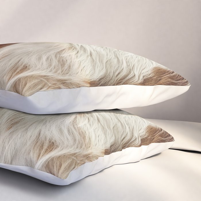Faux Cowhide Animal Print Pillow Sham Gallery Image 3