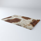 Faux Cowhide Animal Print Rug Gallery Image 3