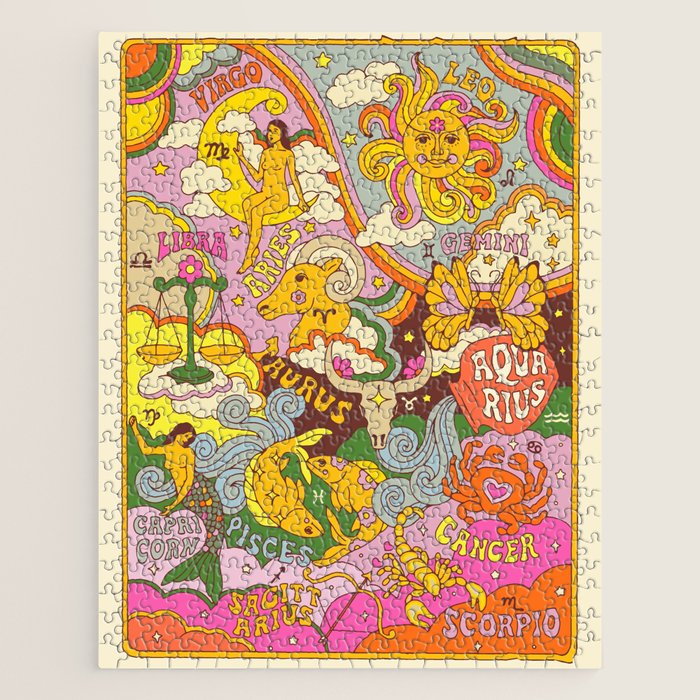 Sun Signs Jigsaw Puzzle Gallery Image 1