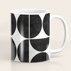 Mid-Century Modern Pattern No.1 - Concrete and Wood Coffee Mug Gallery Image 1