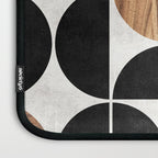 Mid-Century Modern Pattern No.1 - Concrete and Wood Laptop Sleeve Gallery Image 3