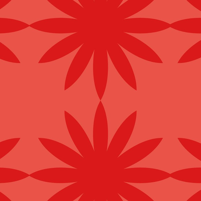 Red star flower Coffee Mug Gallery Image 2