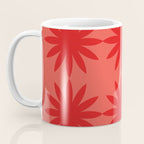 Red star flower Coffee Mug Gallery Image 3