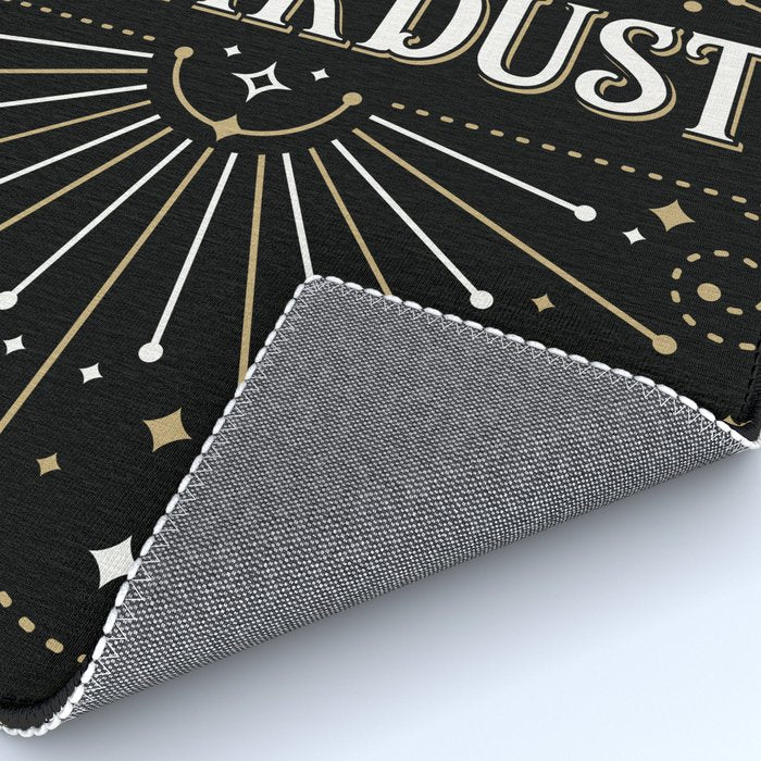 Made of Stardust - Black & Gold Palette Rug Gallery Image 4
