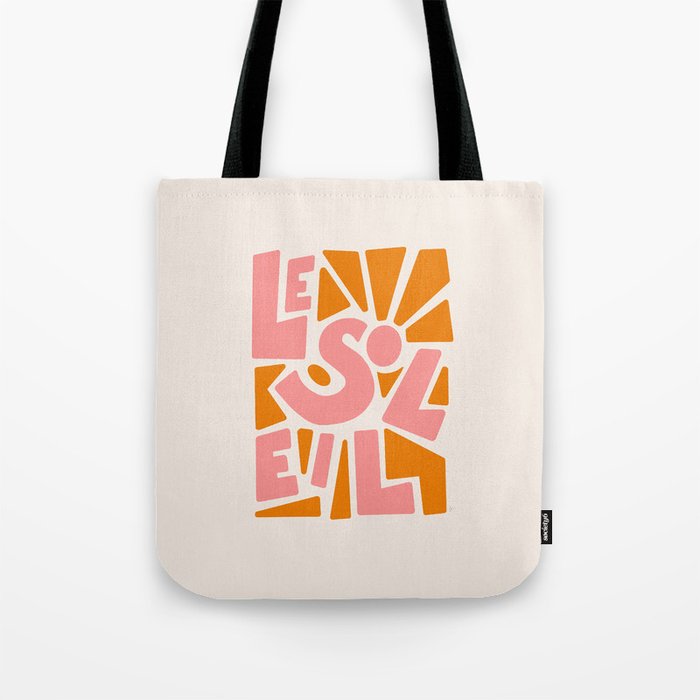 Le Soleil French Sun Tote Bag Gallery Image 1