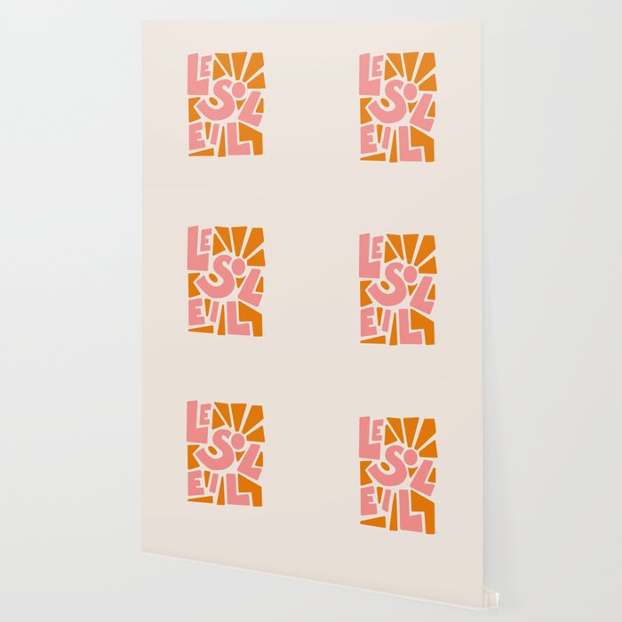 Le Soleil French Sun Wallpaper Gallery Image 2