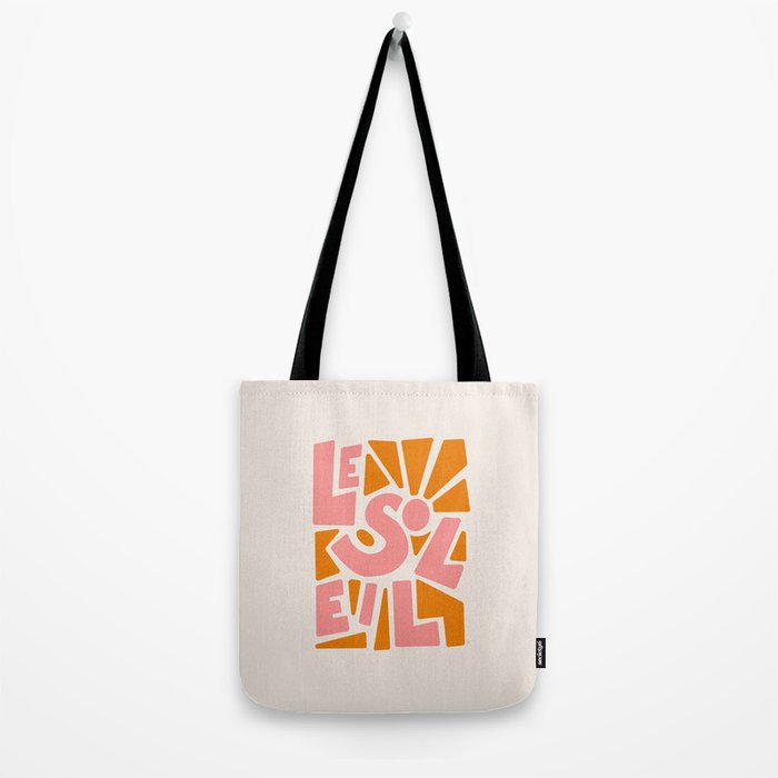 Le Soleil French Sun Tote Bag Gallery Image 2