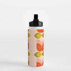 retro tulips midcentury Water Bottle Gallery Image 2