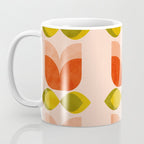 retro tulips midcentury Coffee Mug Gallery Image 3