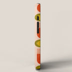 retro tulips midcentury iPhone Case Gallery Image 2