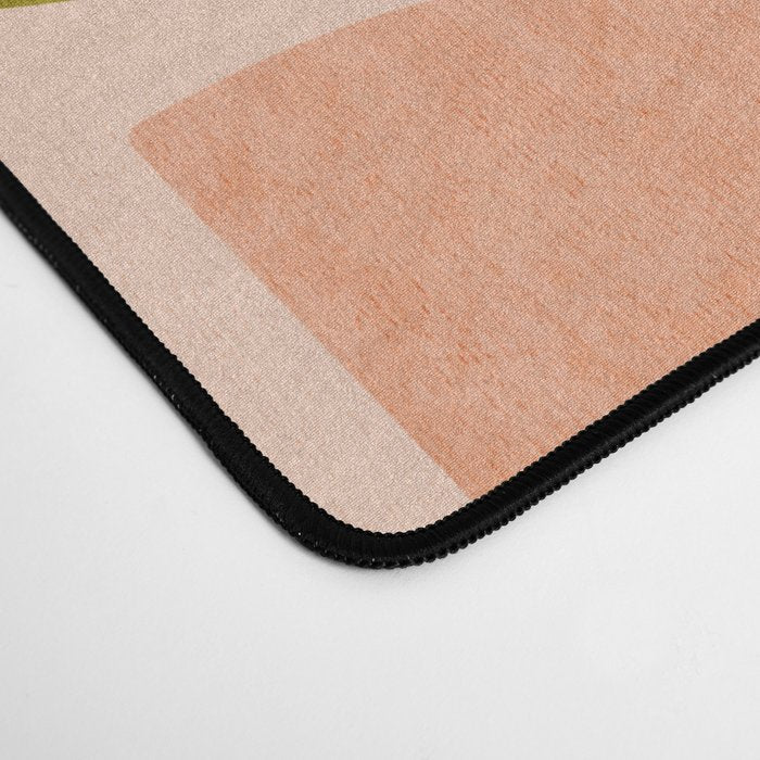 retro tulips midcentury Desk Mat Gallery Image 4