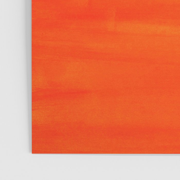 Wide Awake Blue Yellow And Orange Colorfield  Poster Gallery Image 3