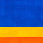 Wide Awake Blue Yellow And Orange Colorfield  Coffee Mug Gallery Image 2