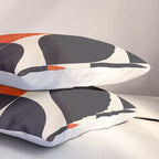 bauhaus mid century shapes abstract Pillow Sham Gallery Image 3