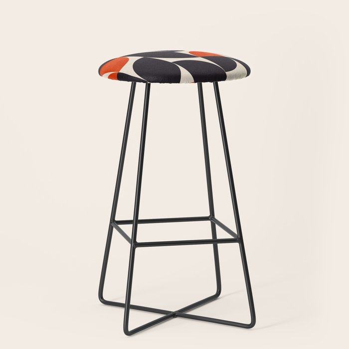 bauhaus mid century shapes abstract Stool Gallery Image 1